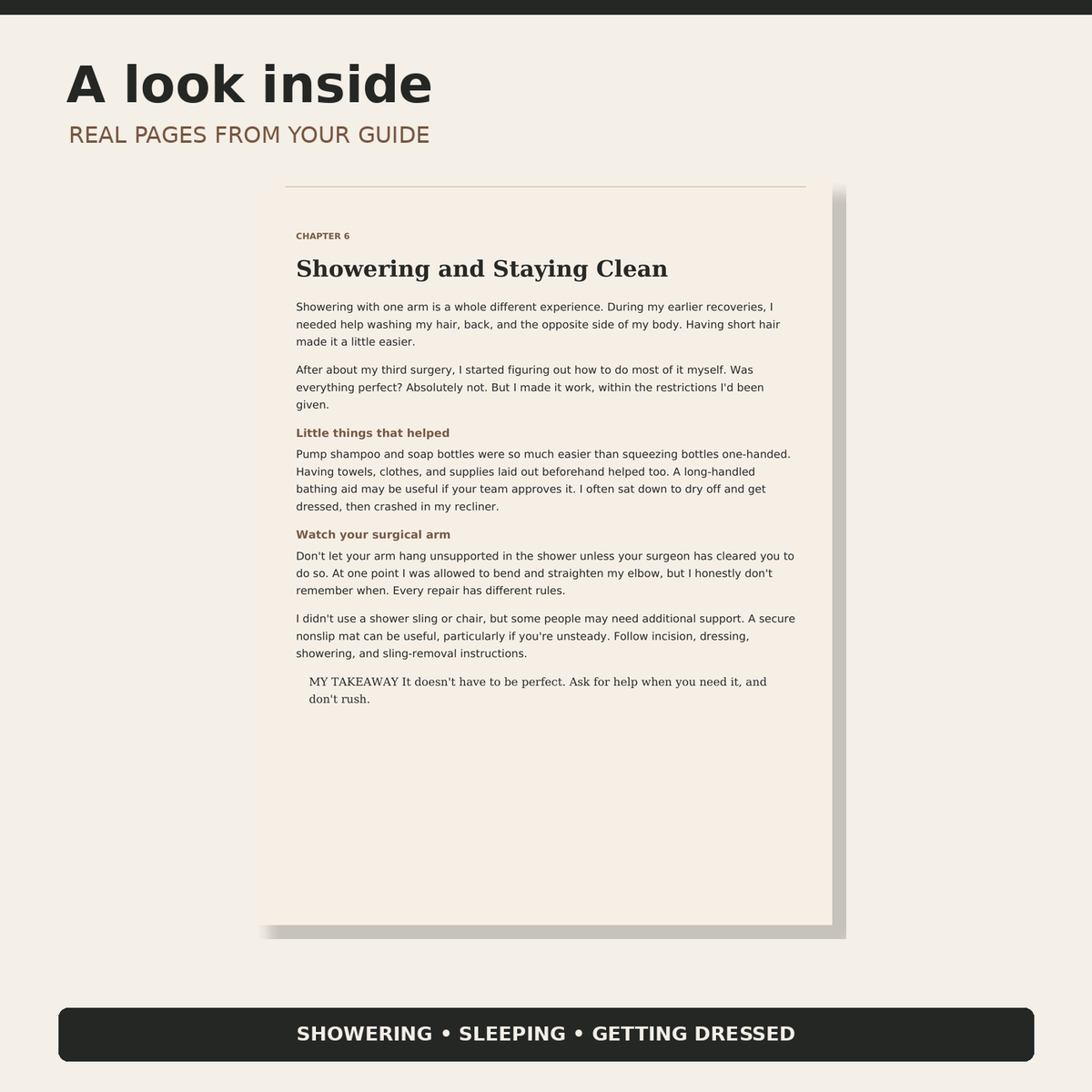 Inside the Shoulder Haven recovery guide
